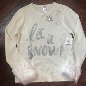 Matching hat and sweater combo